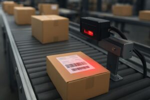 conveyor belt-embedded scanners